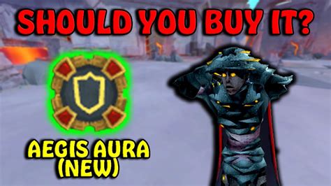 This <b>aura</b> gives the player's eyes a jet black glowing effect. . Aegis aura rs3